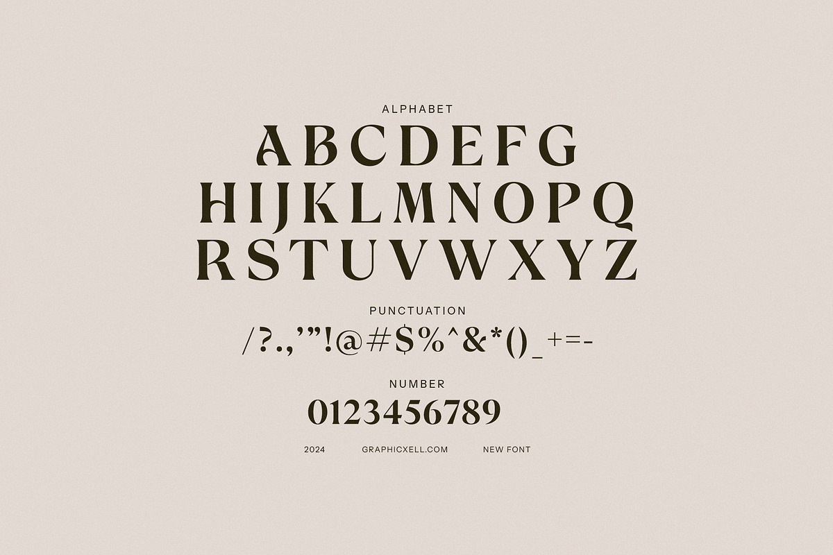 Sagita Elegant Serif Font, a Serif Font by Graphicxell (Photo 8 of 8)