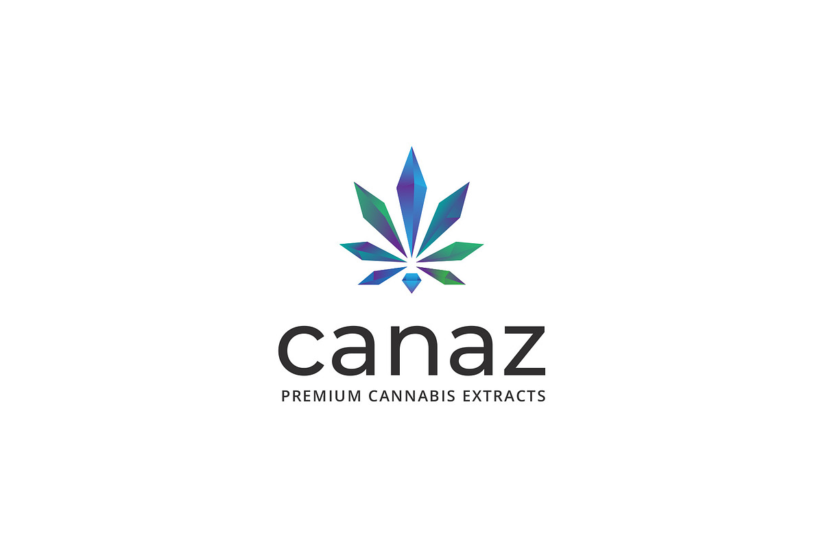 Canaz Cannabis Hemp Marijuana Logo, a Branding & Logo Template by Tovarkovdesign (Photo 1 of 6)