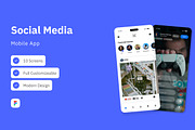 Stream Klick - Social Media Mobile A, an App Template by trabaskriya (Thumbnail 1 of 5)
