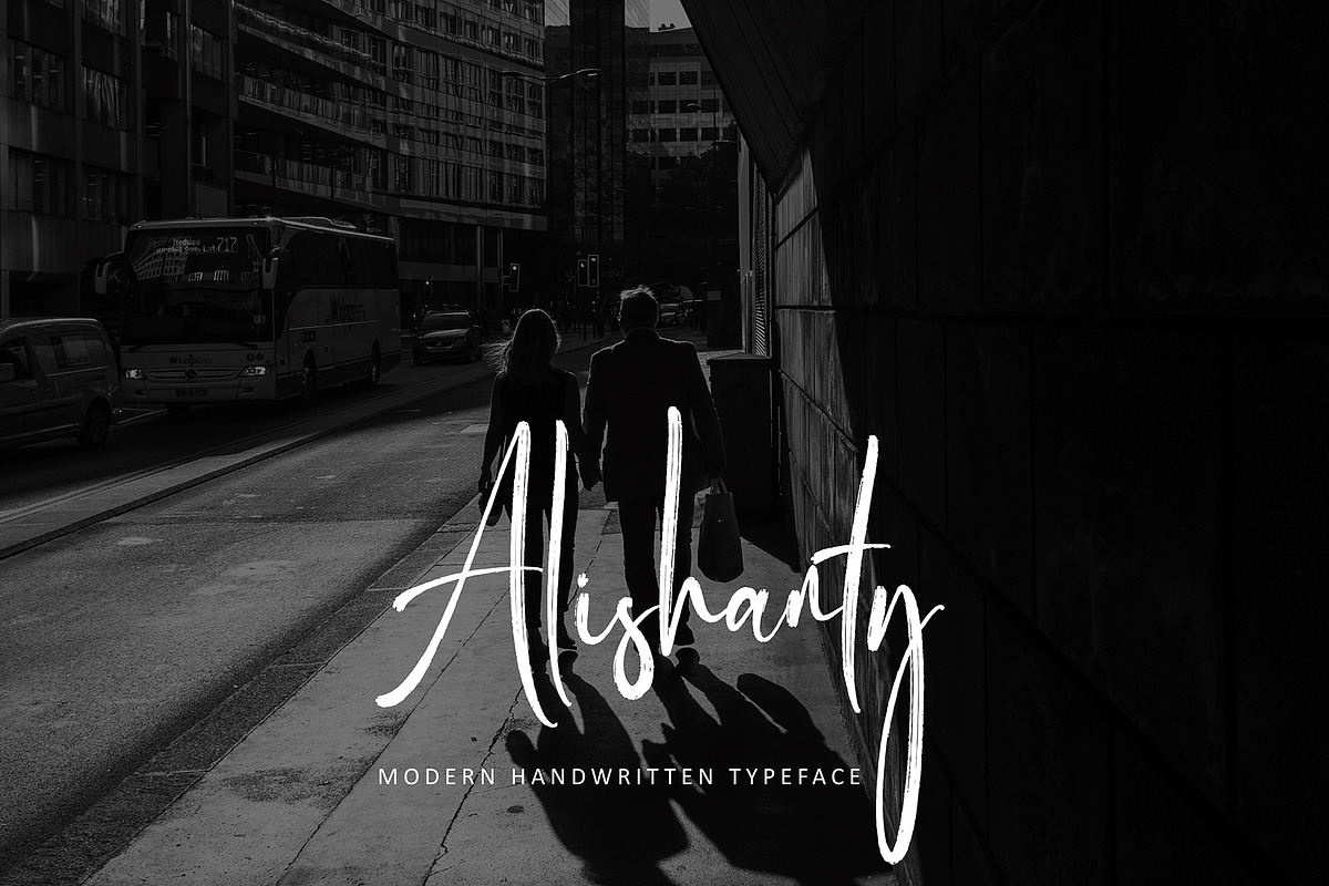 Goritesa, a Script Font by pineungtype (Photo 7 of 8)