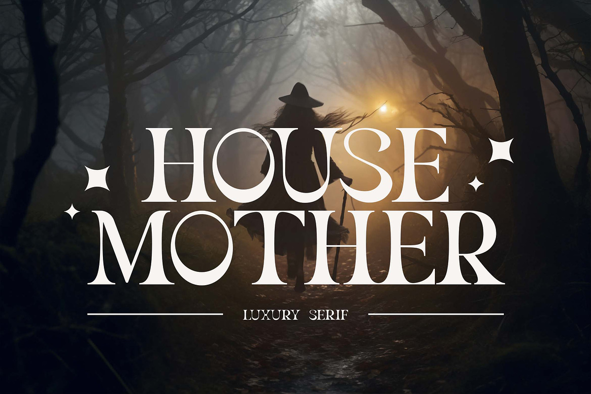 House Mother Luxury Serif Font, a Serif Font by UICreative (Photo 1 of 13)