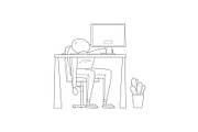 Teamwork, office life, business., an Object Illustration by Podis (Thumbnail 3 of 6)