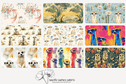 80 meerkat seamless pattern, a Pattern Graphic by Poppy Lane Studio (Thumbnail 10 of 11)