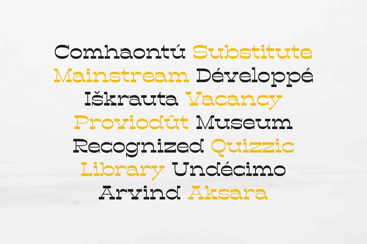 Colter Reversed Slab, a Slab Serif Font by Ryan Prasetya (Photo 3 of 8)