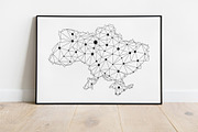 Maps line Presentation Template, a Presentation Template by Infographics project (Thumbnail 3 of 21)