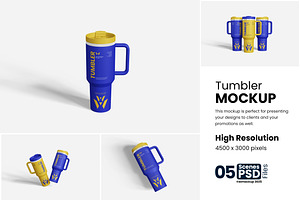 Tumbler Mockup, a Product Mockup by bimockup