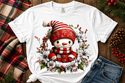 Christmas Peeking Clipart Bundle, a Seasonal Illustration by CreationArt (Thumbnail 2 of 6)