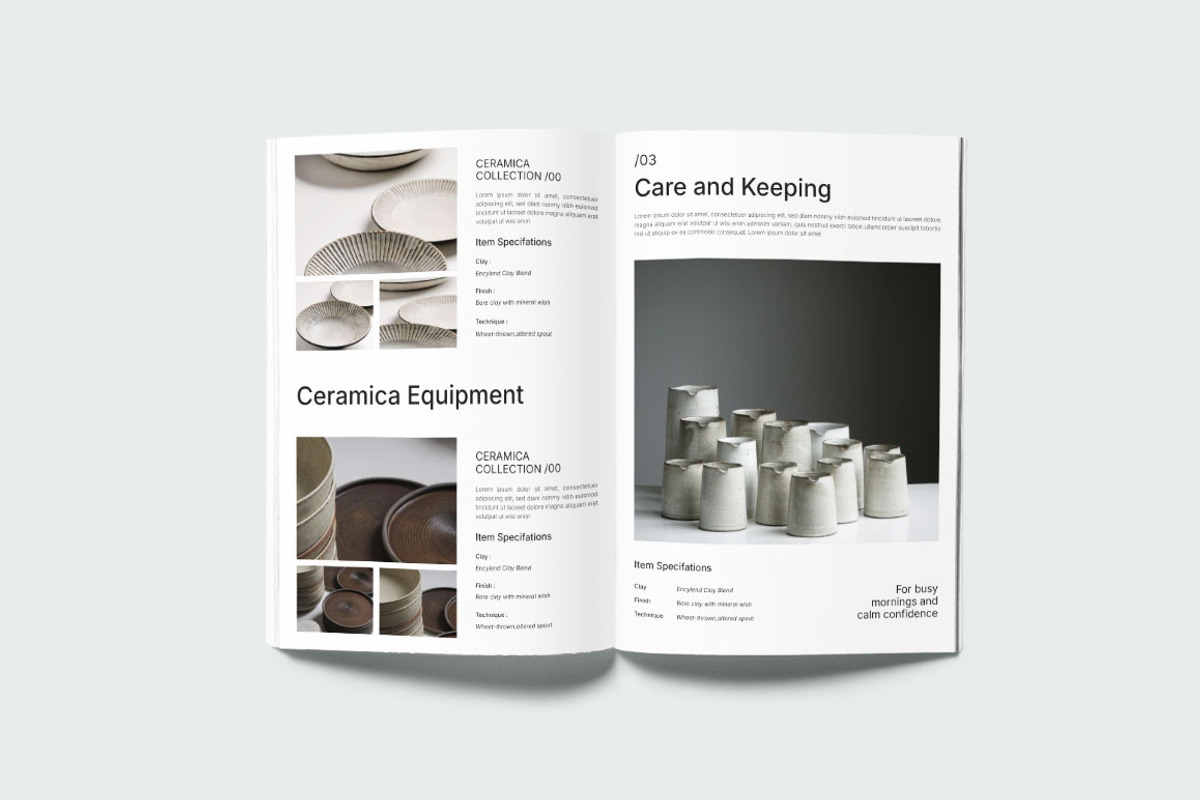 Ceramica Brochure, a Brochure Template by yanindesign (Photo 3 of 5)
