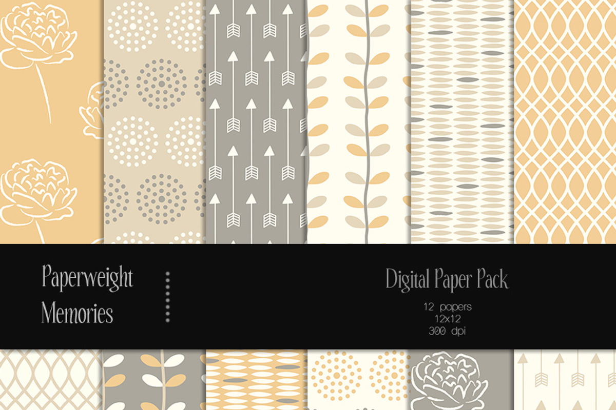 Patterned Paper - Dandelion Dance