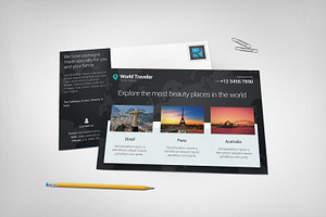 Post Card Mockup #5
