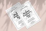 Father's Day Invitation Flyer, an Invitation Template by retrographix (Thumbnail 3 of 3)