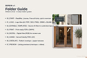 SEREIN V1. Minimal Café Branding Kit, a Branding & Logo Template by studio MoShie (Thumbnail 8 of 9)
