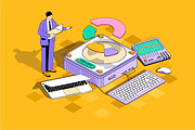Isometric Web Concepts, a Templates & Theme by alexdndz (Thumbnail 5 of 21)