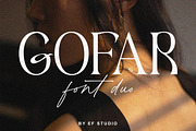 Gofar | Font Duo, a Serif Font by Ef Studio (Thumbnail 1 of 12)
