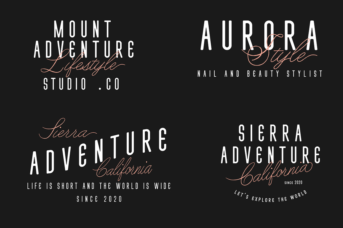 Point Dume font duo preview 6