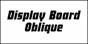 Display Board JNL, a Sans Serif Font by Jeff Levine Fonts (Thumbnail 4 of 5)