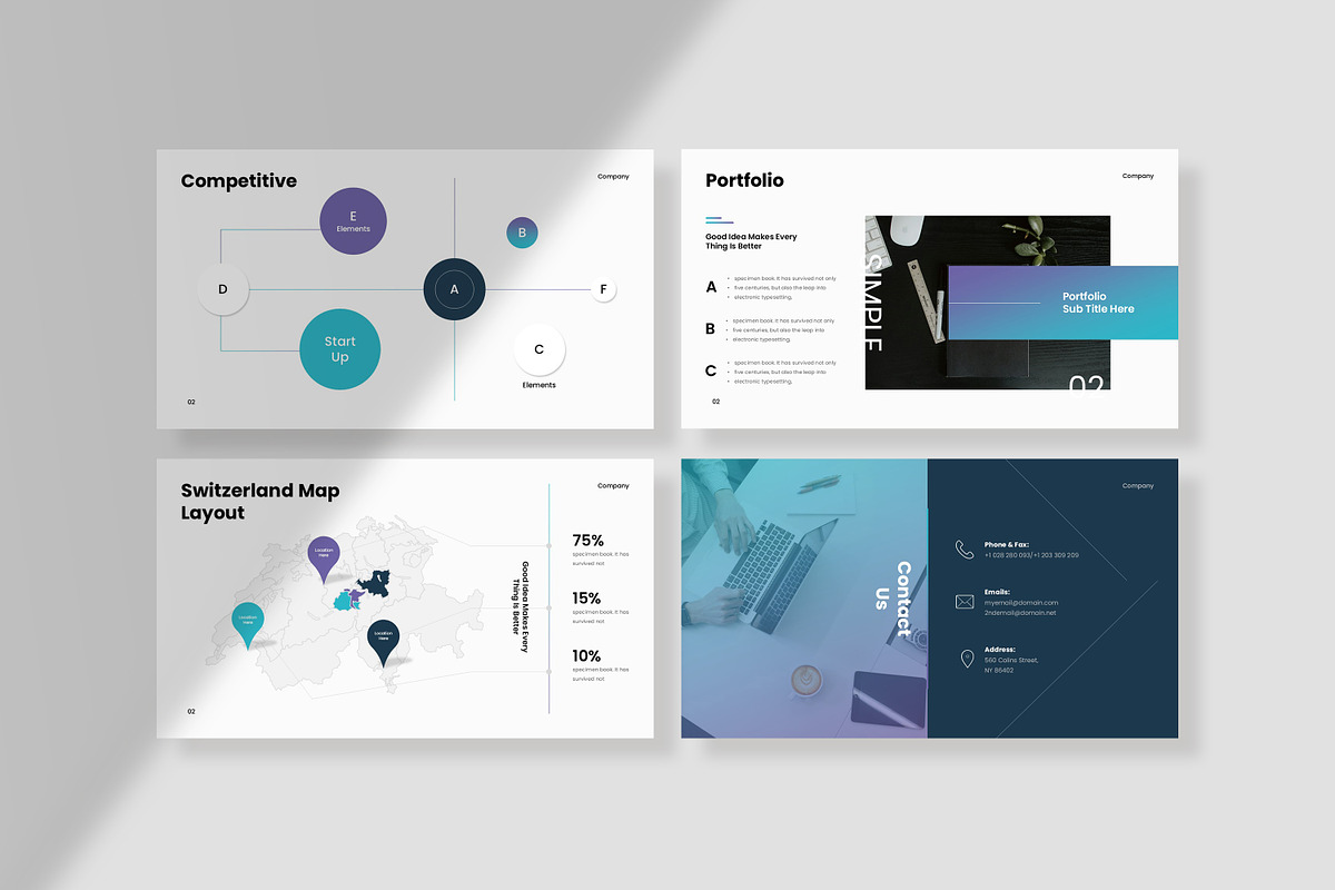 Company Proposal Templae, a Presentation Template by slidestock55 (Photo 10 of 10)