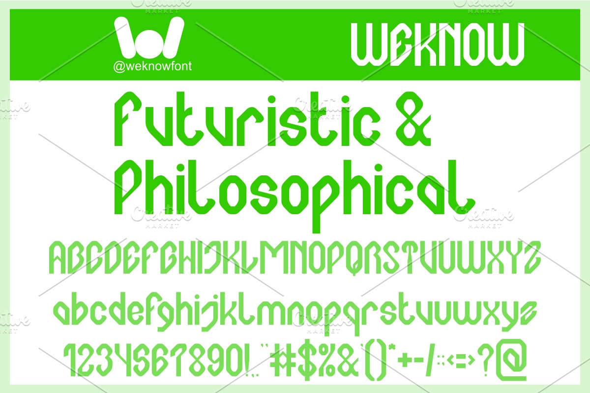 Computer Brain font, a Blackletter Font by weknow (Photo 3 of 8)