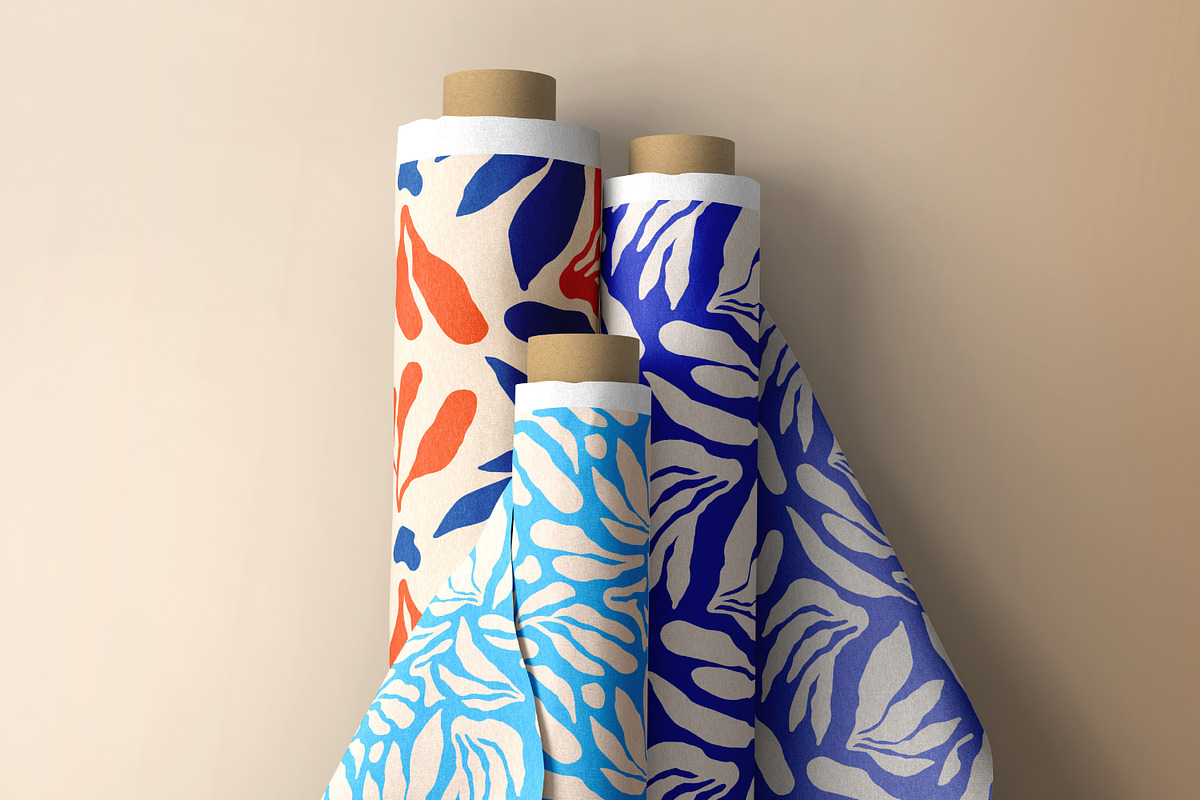 Abstract leaves, seamless patterns, a Pattern Graphic by Good Studio (Photo 6 of 9)