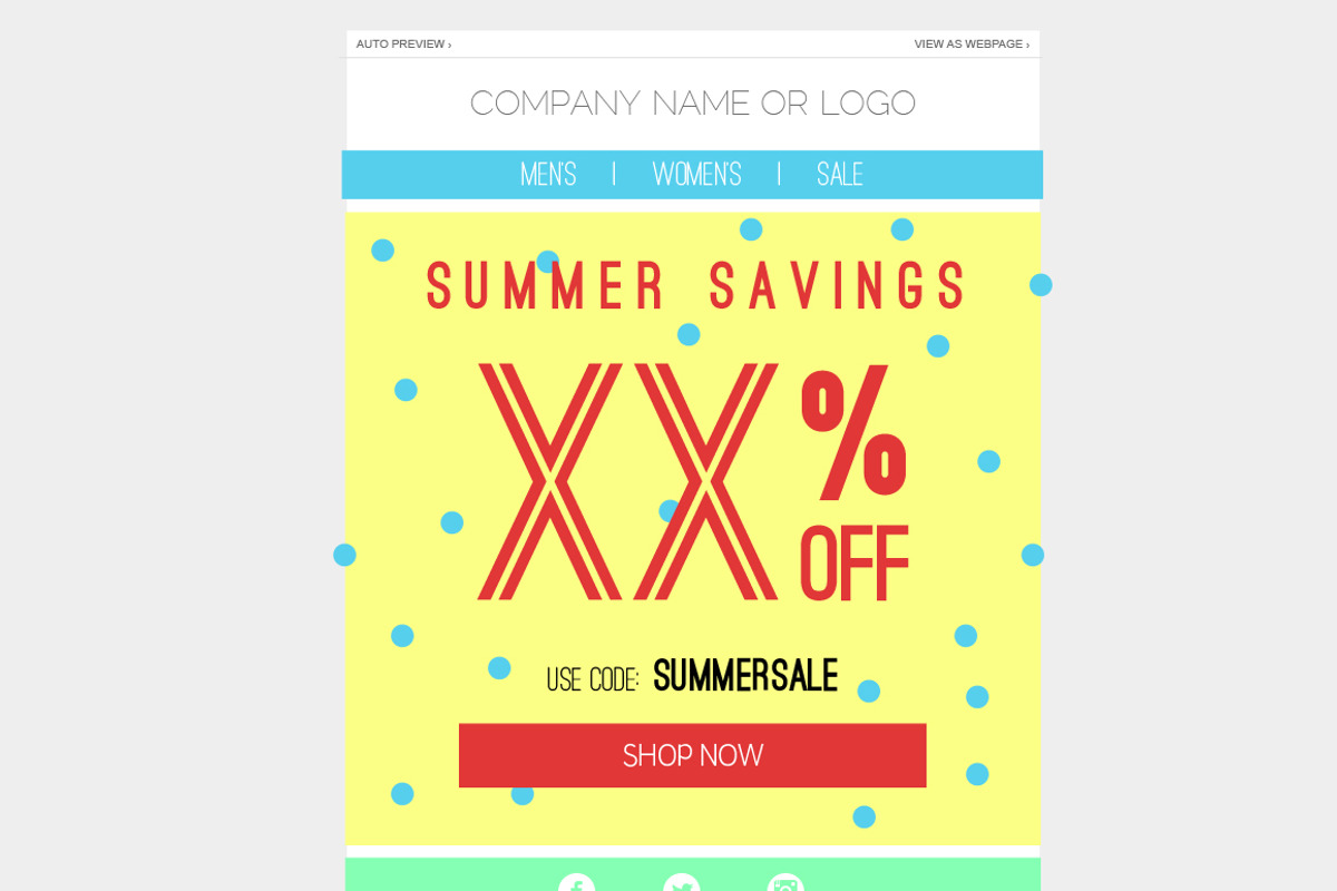 3 Email Promotion Templates, an Email Template by joshmccray