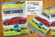 Car Magazine Template, a Magazine Template by Red Cactus Creative (Thumbnail 1 of 18)