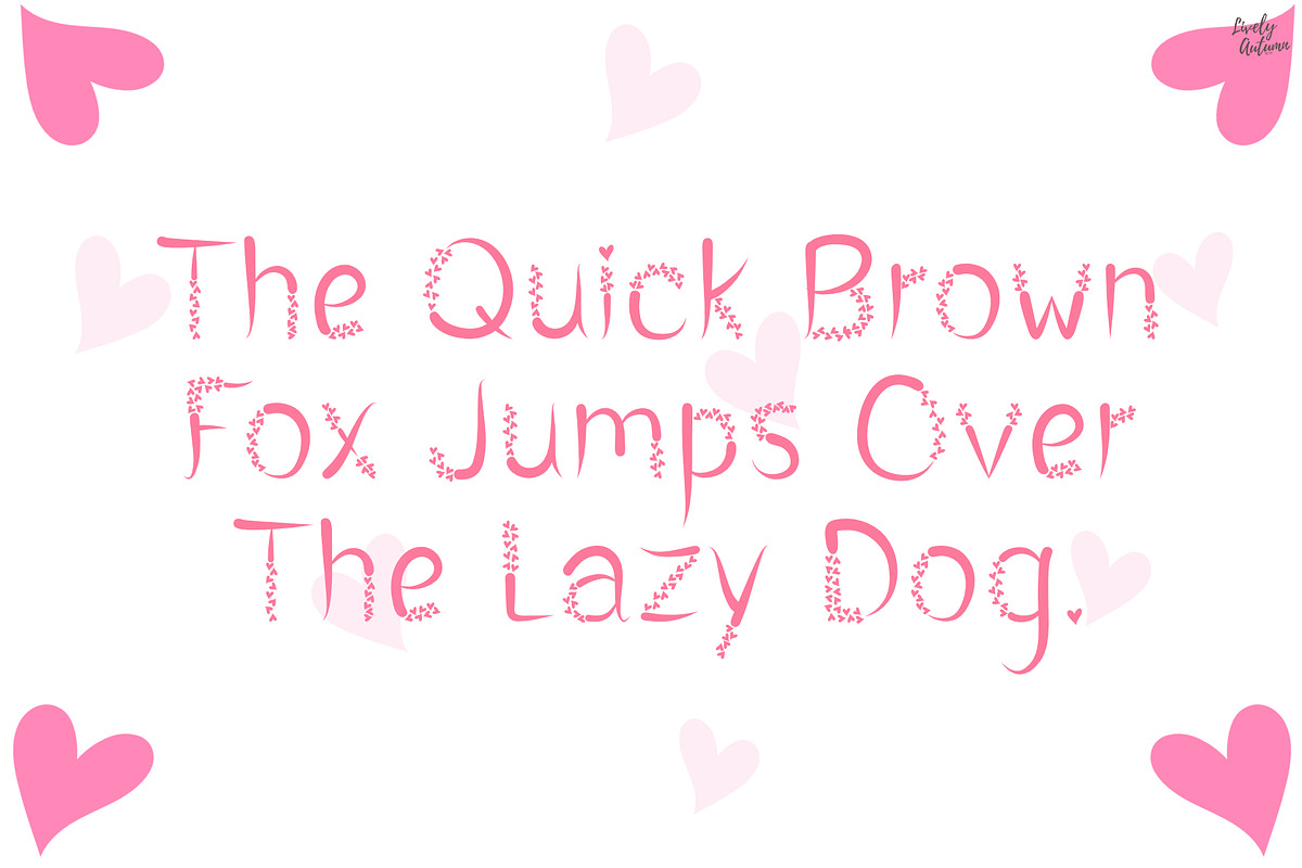 Love Letter | Decorative Font, a Symbol Font by LivelyAutumn11.11 (Photo 4 of 5)