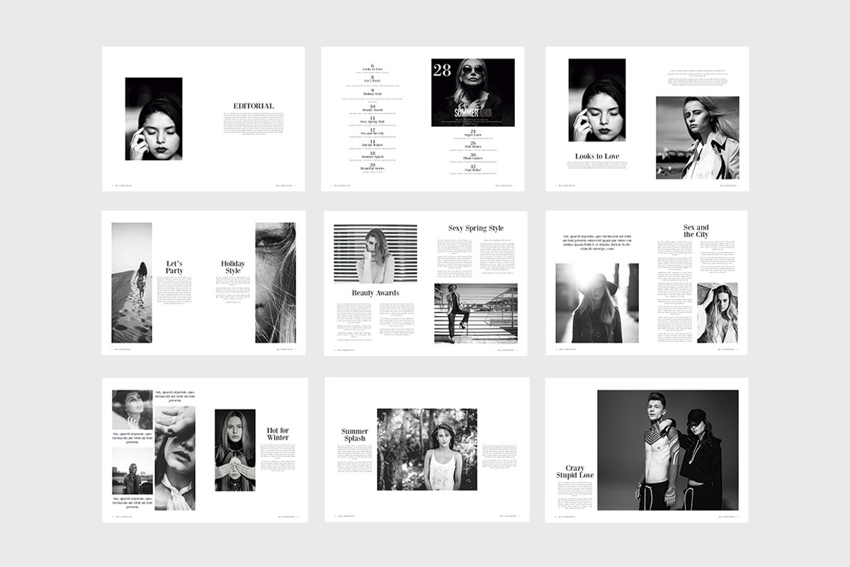 Mag Bundle 50% Off, a Magazine Template by N A N D U Z D E S I G N (Photo 10 of 13)