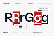GC Gatuzo - Geometric sans, a Sans Serif Font by Glyphonic (Thumbnail 6 of 15)