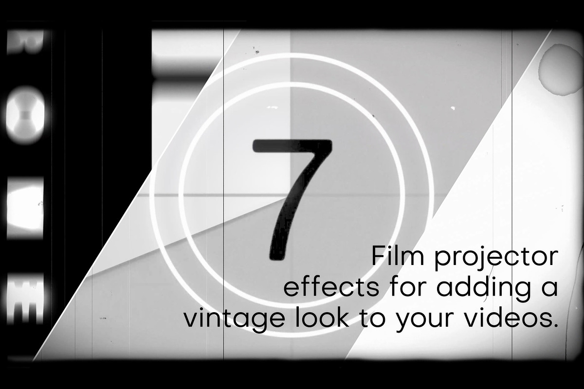 Vintage Film Video Overlay Kit, a Texture Graphic by Enchanted Studios (Photo 2 of 5)
