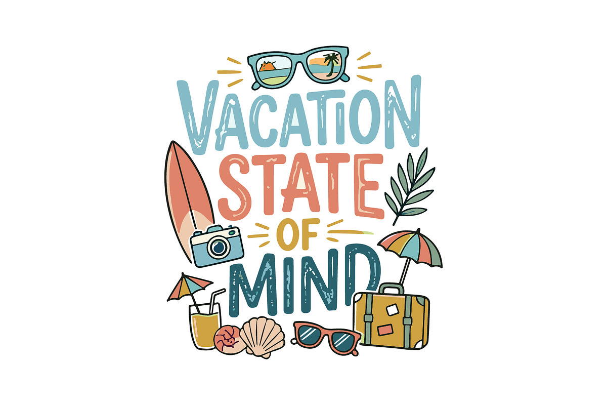 Summer Vacation Quotes, a Seasonal Illustration by Artivon (Photo 11 of 11)