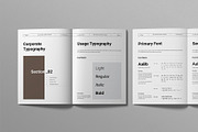 Brand Identity Guidelines Template, a Brochure Template by Work-Envance (Thumbnail 4 of 11)