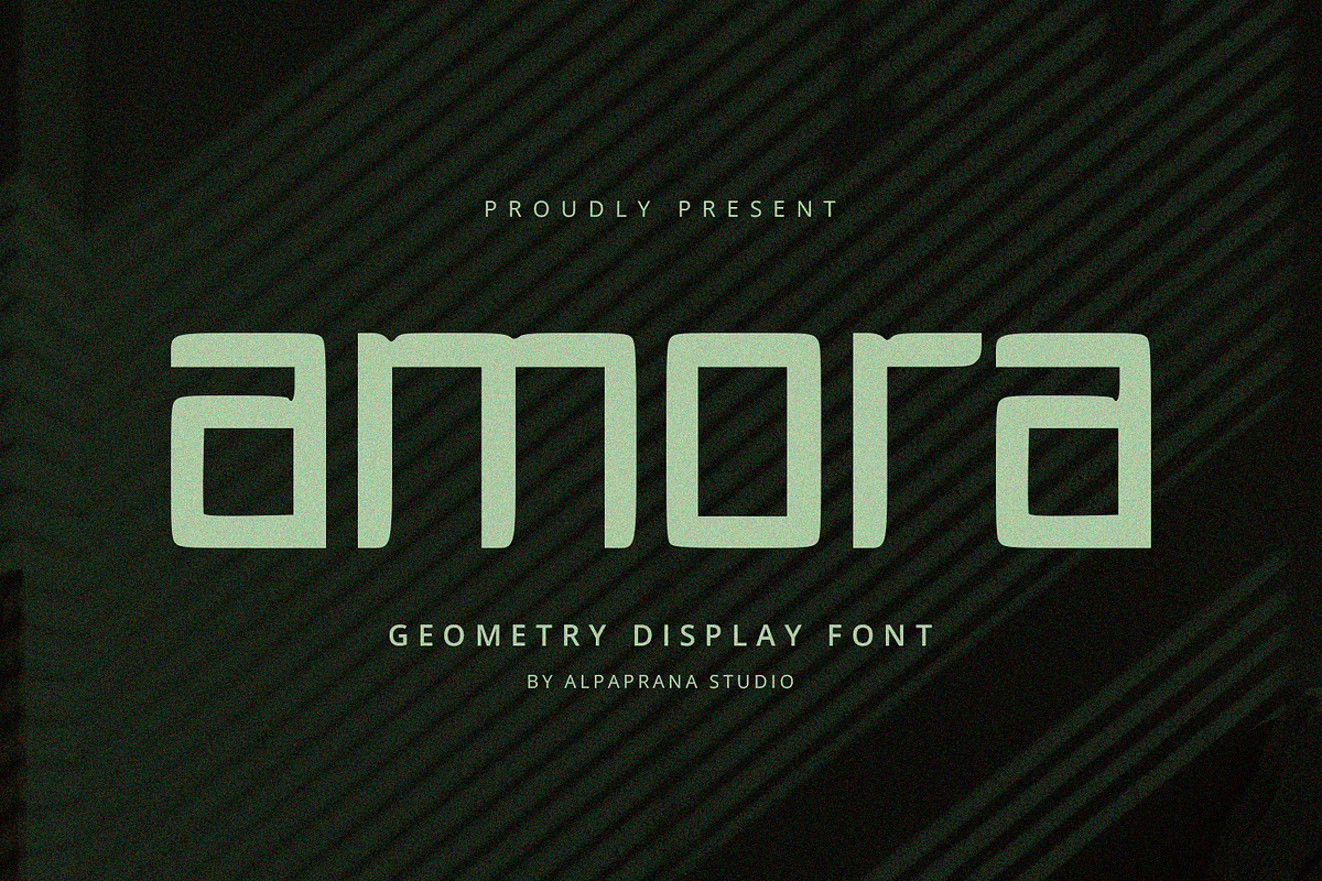 Amora - Display Font, a Handwritten Font by Alpaprana (Photo 1 of 9)