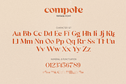 Compote, a Sans Serif Font by FactoryType (Thumbnail 5 of 10)