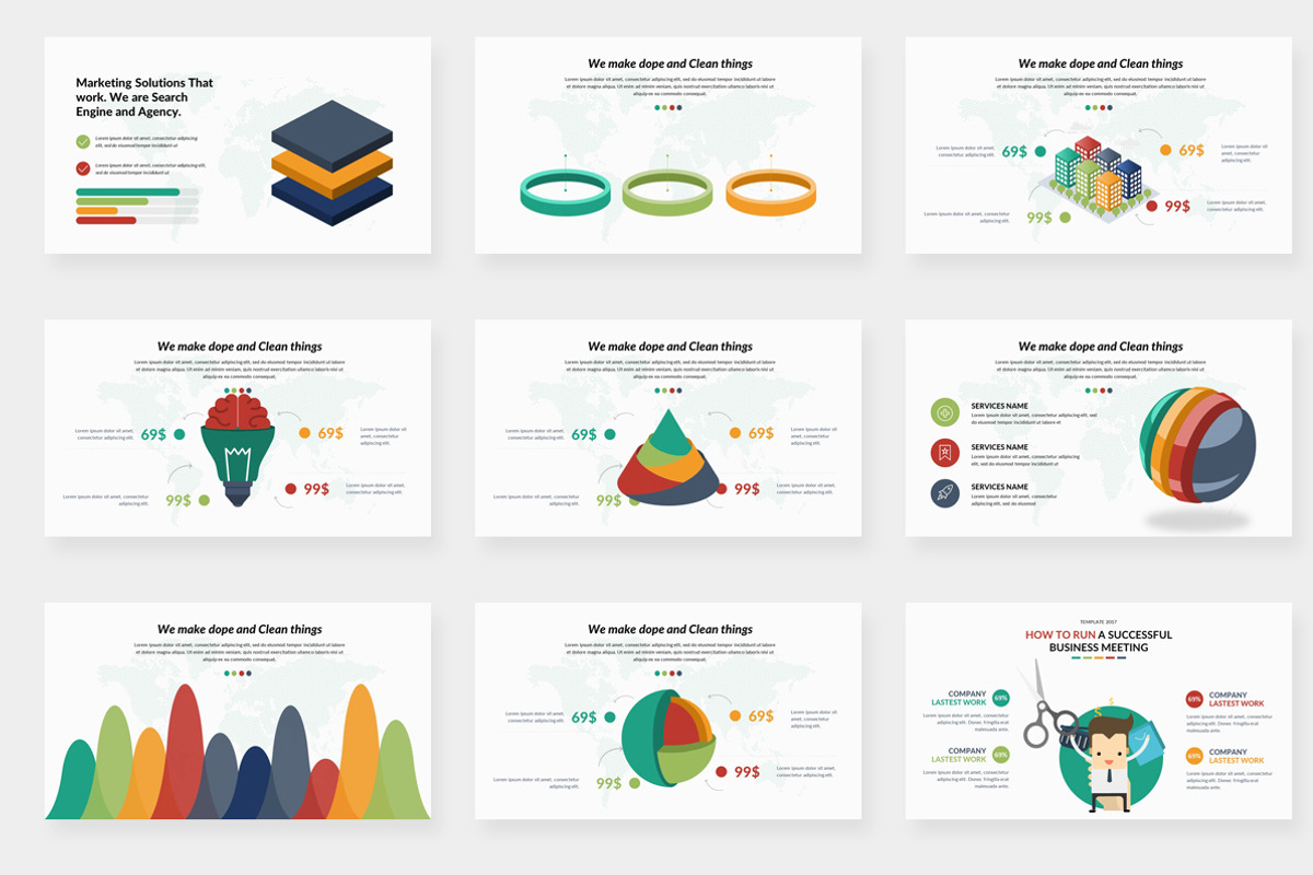 Dizital Infographic Pack Powerpoint, a Presentation Template by One Percent Studio (Photo 16 of 20)