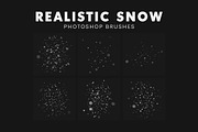 30 Realistic Snow Brushes, a Brush Add-On by AB-TheDesigner (Thumbnail 5 of 5)