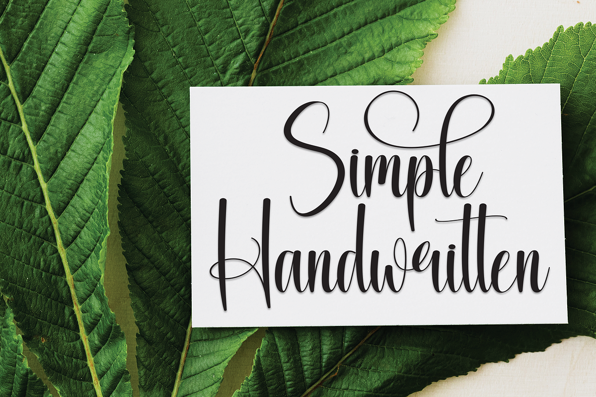 Angela | Script Font, a Handwritten Font by Scratchones (Photo 3 of 9)