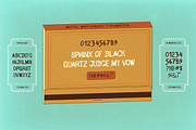 Motel Matchbook, a Sans Serif Font by Like Magic Studio (Thumbnail 6 of 7)