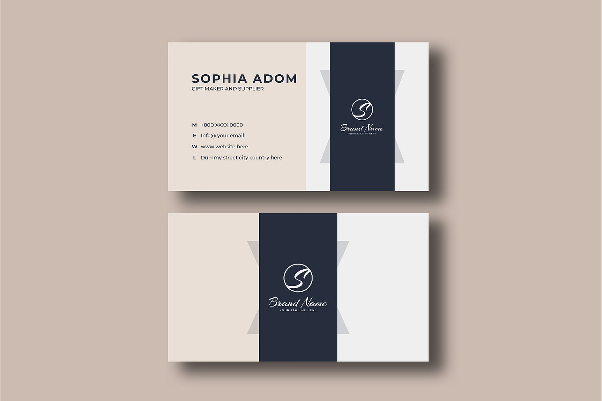 Modern & Stylish Business Card, a Business Card Template by M9 Design (Photo 2 of 3)