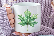Mint Fresh Green Autumn Clipart, an Illustration by Rose Art (Thumbnail 7 of 8)