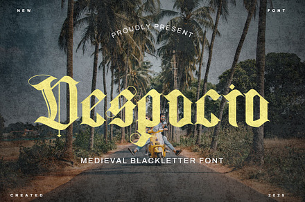 Despacio – Medieval Blackletter Font