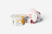 Yogurt Cup Mockup, a Cups & Container Mockup by bimockup (Thumbnail 6 of 6)