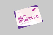 Purple Mothers Day Greeting Card, a Card Template by Neermana (Thumbnail 3 of 4)