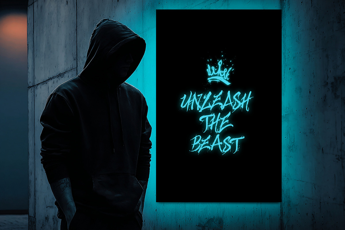 Liquid Handwritten Brush Font, a Handwritten Font by Graphic Spirit (Photo 2 of 12)