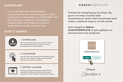 Manifesting Workbook Canva Template, a Marketing Template by COACHTEMPLATE (Thumbnail 9 of 9)
