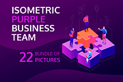 Isometric business illustrations, an iPhone Mockup by Boyko Pictures (Thumbnail 1 of 8)