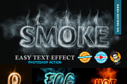Smoke Text Effect Plugin, an Action Add-On by MRI STUDIO (Thumbnail 1 of 15)