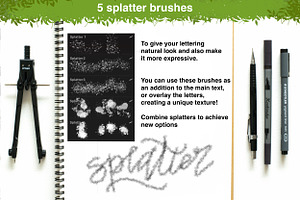 Textured & Realistic Brushpen Set