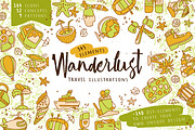 Wanderlust - Travel Illustrations, a Transportation Illustration by ❤️ KiraSolly (Thumbnail 1 of 16)