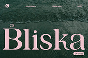 CS Bliska Drawn, a Serif Font by Craft Supply Co. (Thumbnail 1 of 8)