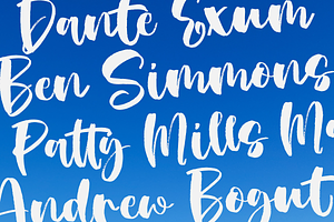 Jossie Script Font